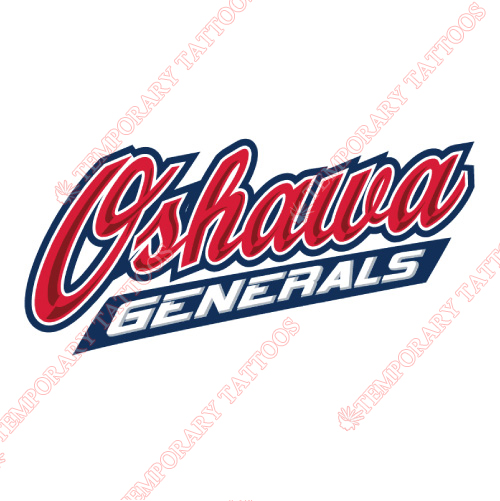 Oshawa Generals Customize Temporary Tattoos Stickers NO.7358